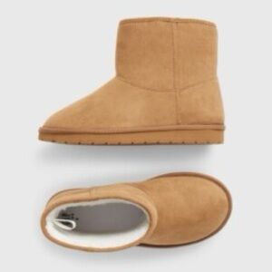 BABY Gap Cozy Boots Chestnut Brown